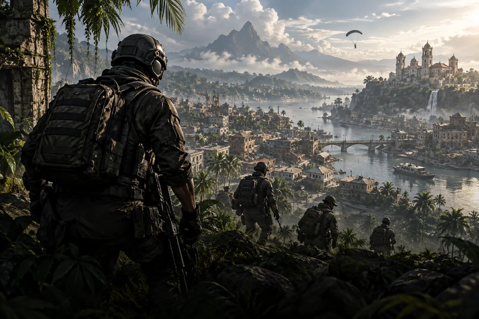 Battle Royale concept illustration